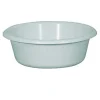 Bassine ronde blanche 11L Ø38 x H. 16 cm