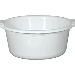 Bassine ronde 20l d43 blanc alimentaire