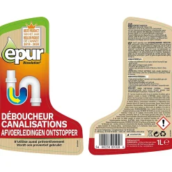 Bio-déboucheur canalisations Epur 1L