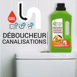 Bio-déboucheur canalisations Epur 1L