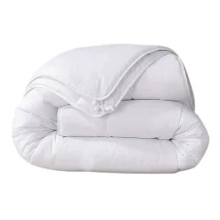 BLANREVE Couette 4 saisons - 240 x 260 cm - Blanc