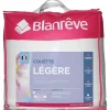 BLANREVE Couette légere en microfibre - 240 x 260 cm - Blanc