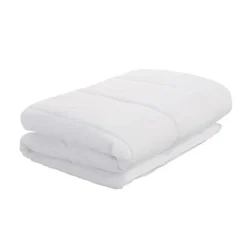 BLANREVE Couette légere en microfibre - 240 x 260 cm - Blanc