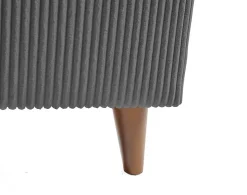 Botticelli - cadre de lit - 160x200 - en velours côtelé - Best Mobilier