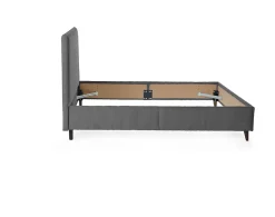 Botticelli - cadre de lit - 160x200 - en velours côtelé - Best Mobilier