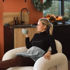 Bouillotte, coussin chauffant 45 x 30 cm pour le dos ou autres parties du corps - Cosy - Beige - Vivezen