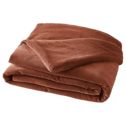 Bout de lit 90 x 200 cm "César" Velours de Coton - César Terracotta