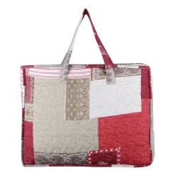 Boutis 240x260 avec 2 taies et sac Arkansas rouge