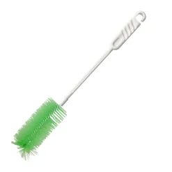 Brosse à bouteille goupillon poils rigide blanc l.5 cm