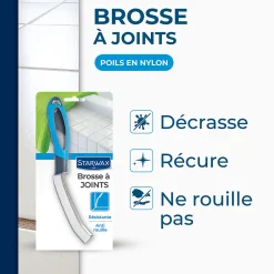Brosse à joints de carrelage mural ou de sol Starwax