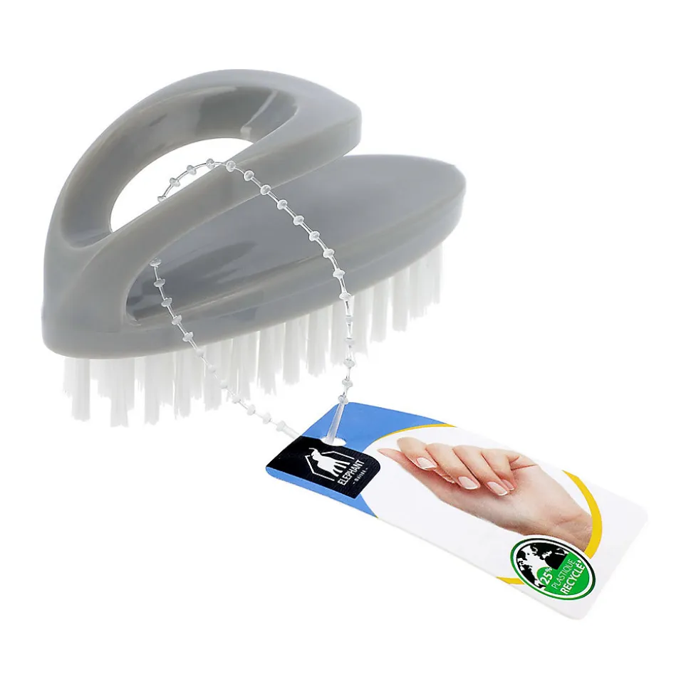 Brosse à ongles avec poignée bleu Eléphant L. 91 × l.33 × H.5 cm