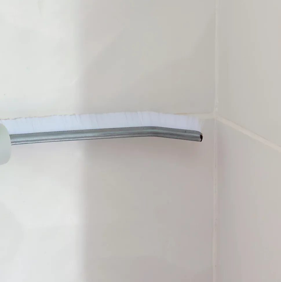 Brosse joints carrelage poils rigide GoodHome blanc l.2.5 cm