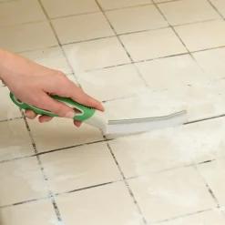 Brosse joints carrelage poils rigide GoodHome blanc l.2.5 cm