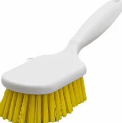 Brosse Large Manche Court - Guialto - Jaune - l7.5- L0.1- P0.1- h10