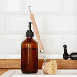 Brosse vaisselle à tête rechargeable