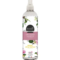 Brume air et textile Boldair orchidée vanille 400ml