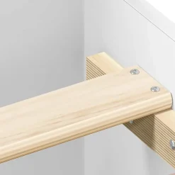 Cadre de lit sans matelas blanc 120x190 cm