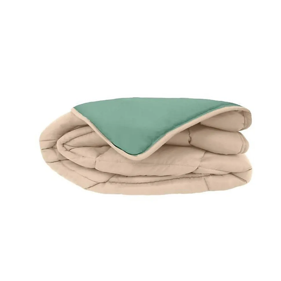CALGARY Couette chaude Microfibre 400g/m² Galet & Lac 240x260cm