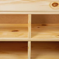 CALI - Lit 140x200cm multi-rangement Bois Massif