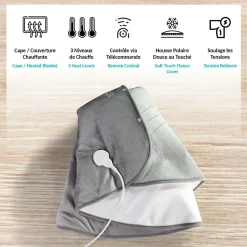 Cape chauffante FISHTEC Cocoon - 3 niveaux de chauffe