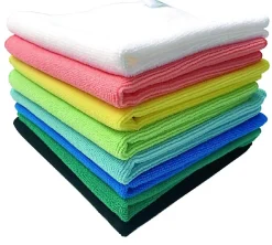 Carré Micro Avenir Recyclée 250G 38X38 cm - Lot de 5 - Guialto - Vert - l38- L0.1- P0.1- h0.3