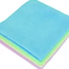 Carré Microfibre 200g 40x40 cm - Lot de 5 - Guialto - Jaune - l40- L0.1- P0.1- h0.2