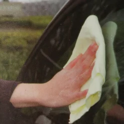 Chamois Magique DUNLOP 36x27cm - Chiffon Haute Absorption, Nettoyage Sans Traces, Réutilisable & Durable, Auto, Moto & Vélo