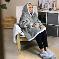 Chauffe pieds bouillotte douce 3 litres, déhoussable et antidérapant - Vivezen