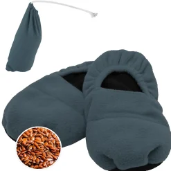 Chaussons Chauffants FISHTEC - Bouillote 36-40 - Micro-Ondes