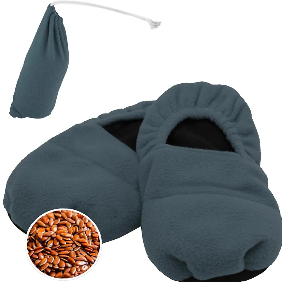 Chaussons Chauffants FISHTEC - Bouillote 36-40 - Micro-Ondes