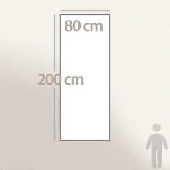 Chemin de lit coton lavé 80x200 cm LILI DÉCO bleu marine