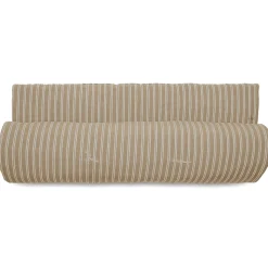 Chemin de lit coton lavé 80x200 cm LILI DÉCO marron camel