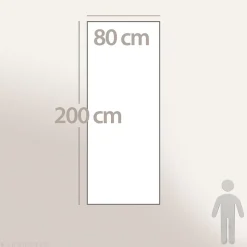 Chemin de lit coton lavé 80x200 cm HONO DÉCO bleu marine