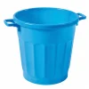 Conteneur alimentaire rond HACCP 50 L - bleu
