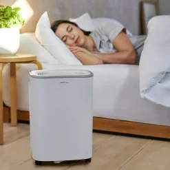 Cosi Home Déshumidificateur économe en énergie 12 l avec réservoir d'eau de 2.5L