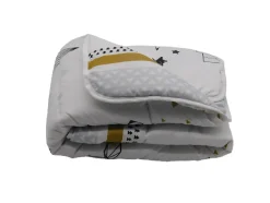 Couette Bébé Imprimée Sapin futé - 80x120 - 16084-3