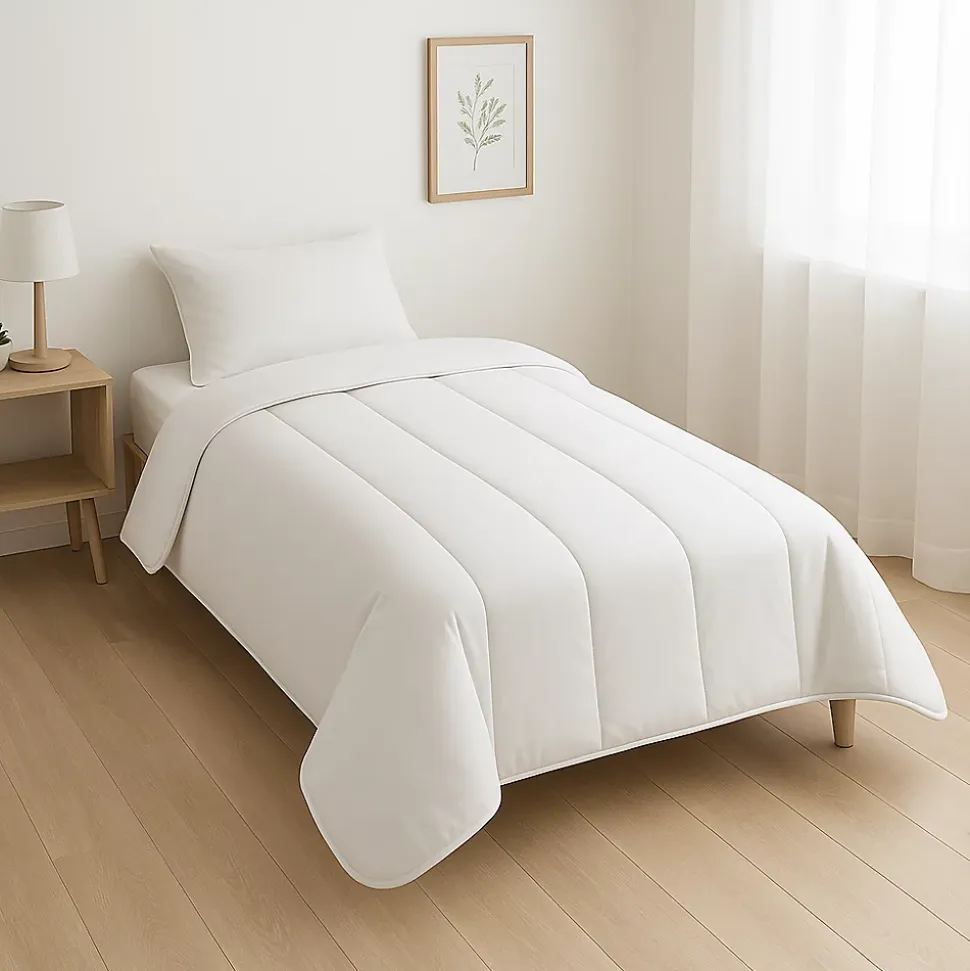 Couette Blanche Recyclée - Mi-saison - 140x200 - 14961