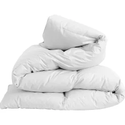Couette blanche 220x240 cm toutes saisons 400 gr/m² Made in France