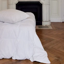 Couette chaude en plumettes et duvet (240x260 cm - Blanc)