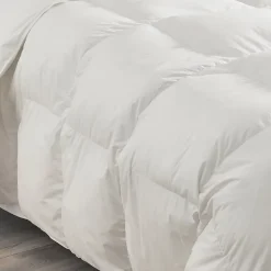 Couette chaude en plumettes et duvet (240x260 cm - Blanc)