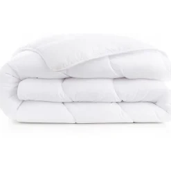 Couette de lit premium tempérée 350g blanc Aerelle soft flex ABEIL Dimension - 140x200