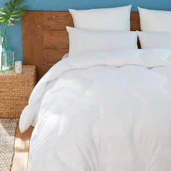 Couette de lit premium tempérée 350g blanc Aerelle soft flex ABEIL Dimension - 140x200