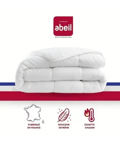 Couette Douceur Auvergnate - 220 x 240 cm - Chaude - 2 personnes - ABEIL