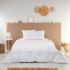 Couette Duvet Été Légère 200x200cm 90% DUVET DE CANARD