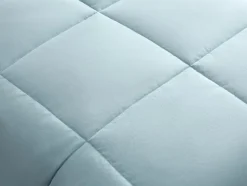 Couette enfant légère - 140 x 200 cm - 180g/m² - Fibre de soja toucher peau de pêche - Bleu - THERMO CONTROL