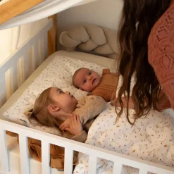 Couette et oreiller prêt à dormir en coton Sidonia