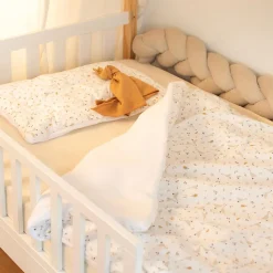 Couette et oreiller prêt à dormir en coton Sidonia