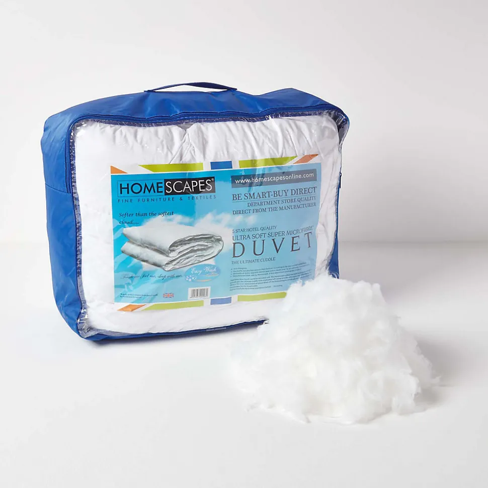 Couette hiver 260 x 220 cm en microfibre 13.5 Tog - HOMESCAPES