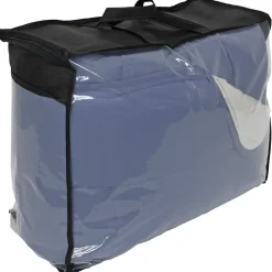 Couette hiver 200x200 cm COCOON BICOLORE Petrole/Mastic garnissage fibre polyester 400g/m2