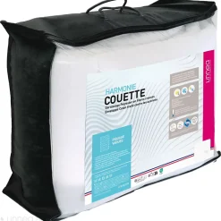 Couette hiver 260x240 cm HARMONIE garnissage fibre polyester 450g/m2